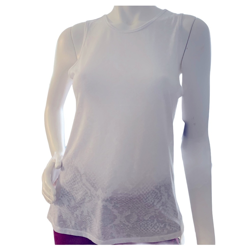 NWT Snakeskin Burnout Tank Top